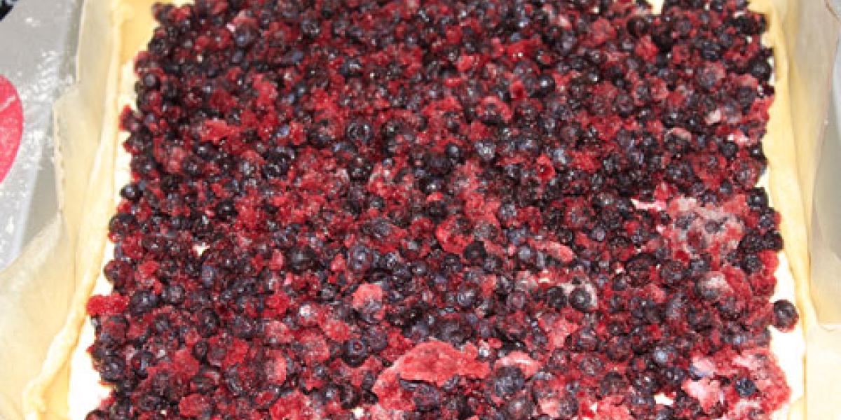 пиріг із чорницею пиріг із чорницею