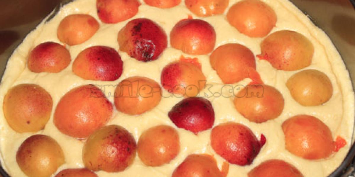 тісто з абрикосами тісто з абрикосами