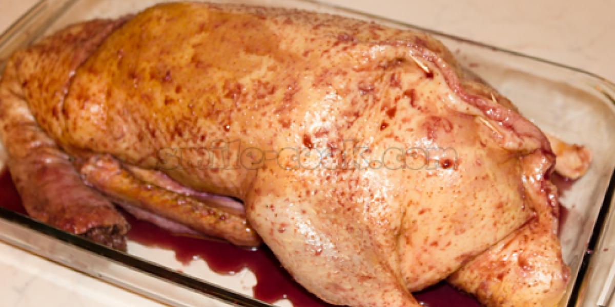 duck in red wine sauce