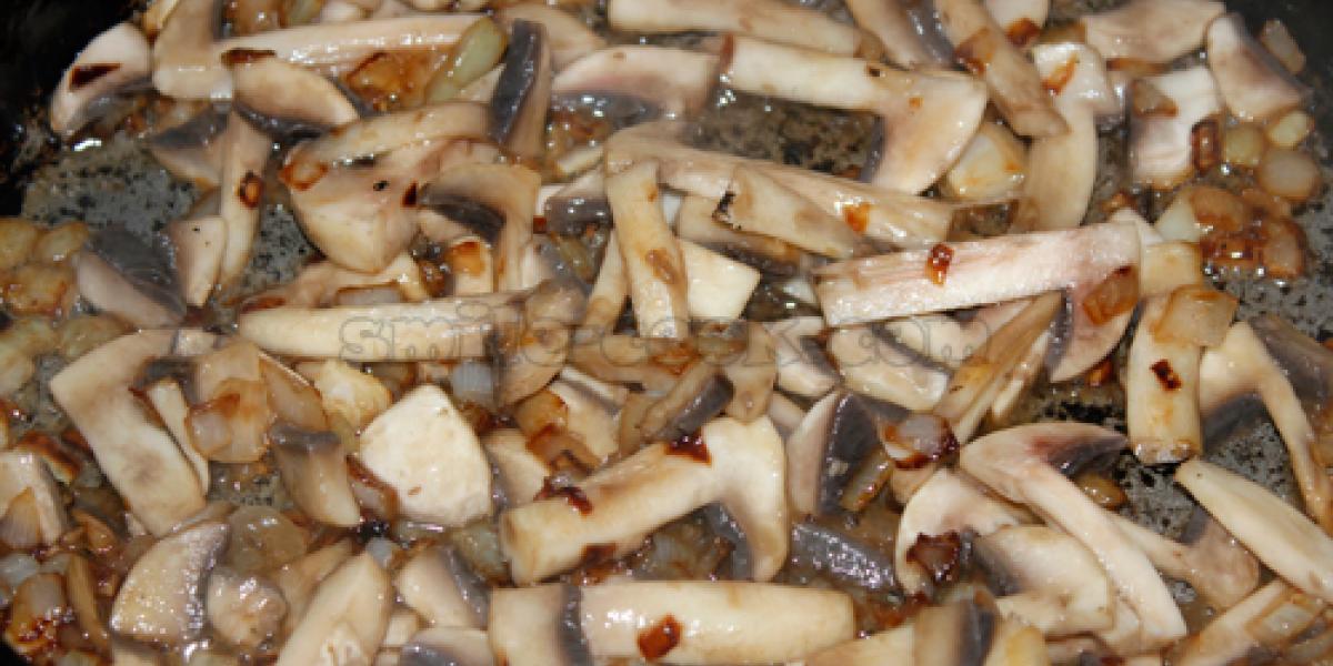 гриби з цибулею гриби з цибулею