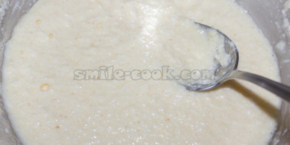 кокосове тісто для печива