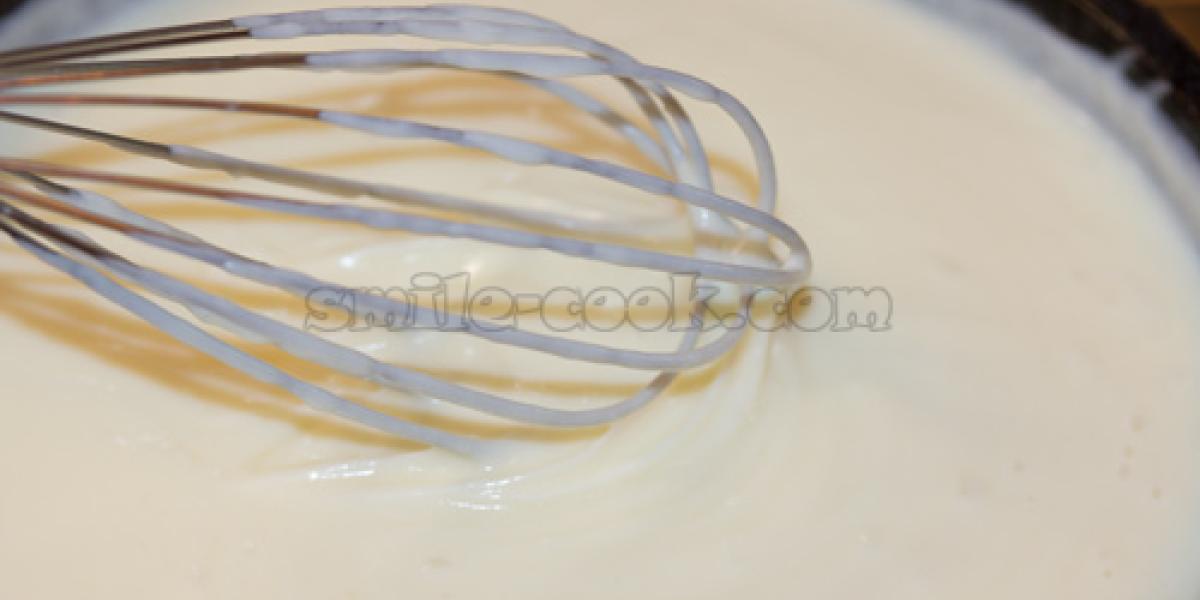 приготування соусу бешамель приготування соусу бешамель