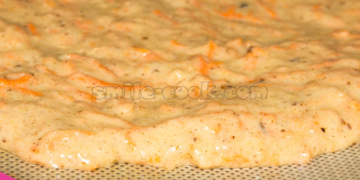 морквяний бісквіт