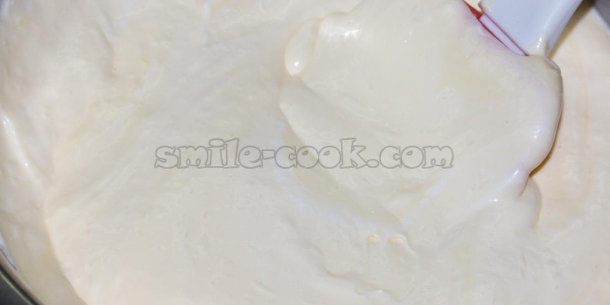 мус із козячим сиром